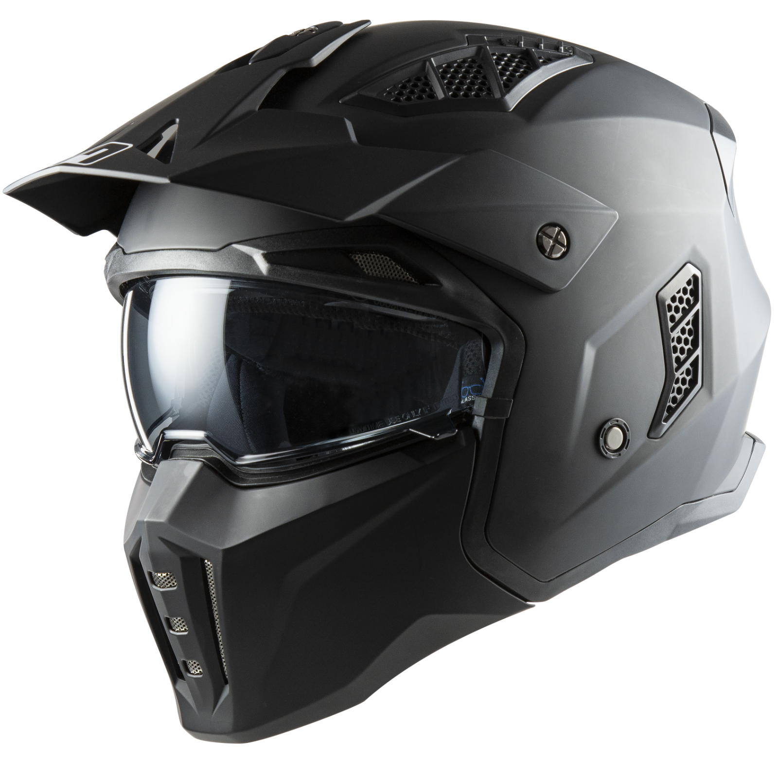CASCO JET MPH HARRIER MATT BLACK - TAGLIA XL ECE 22.06