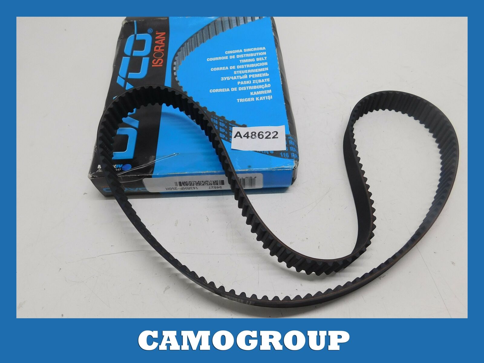 CINGHIA DISTRIBUZIONE TIMING BELT DAYCO LAND ROVER FREELANDER 143RHP+260H