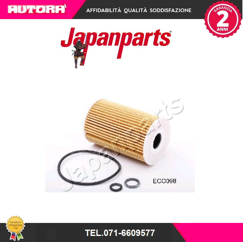 FOECO098 Filtro olio (MARCA-JAPANPARTS).