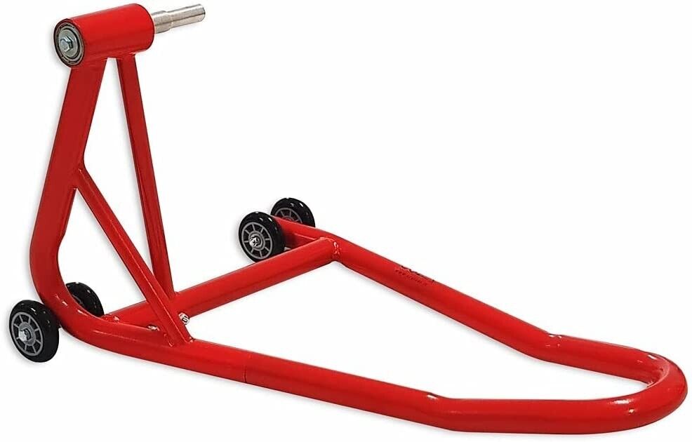 Caballete trasero monobrazo moto Triumph Speed Triple, diámetro tubo 38 mm, gros