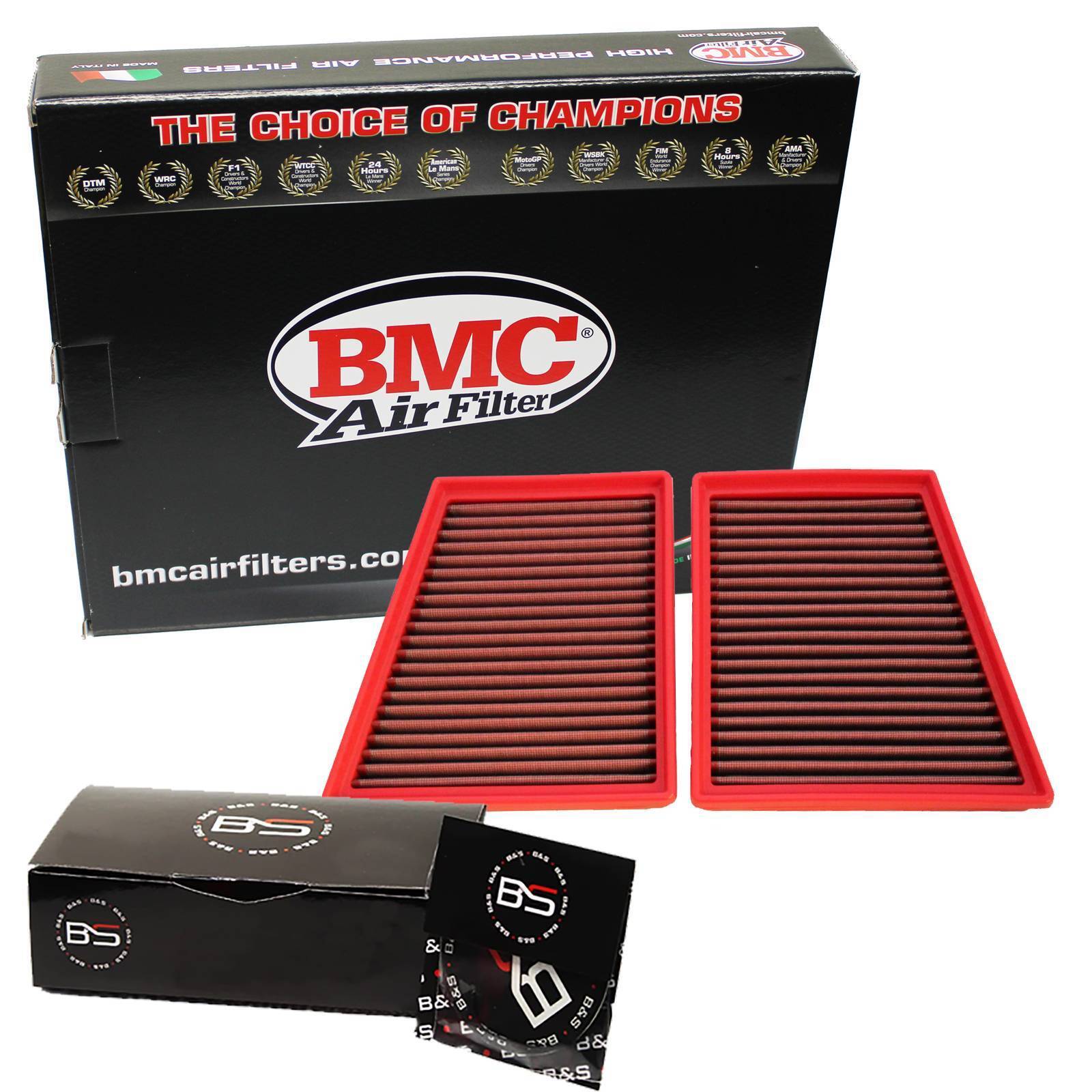 Filtro Aria Sportivo BMC FB848/20 Bentley Continental Cabrio Coupe 4.0 Flex GT