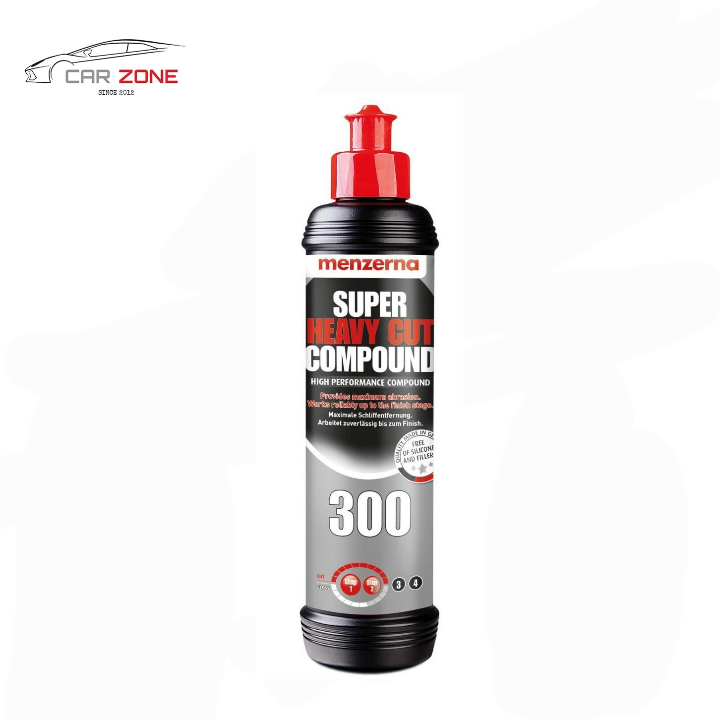 Menzerna 300 Super Heavy Cut Compound (250 ml) Pasta per lucidare