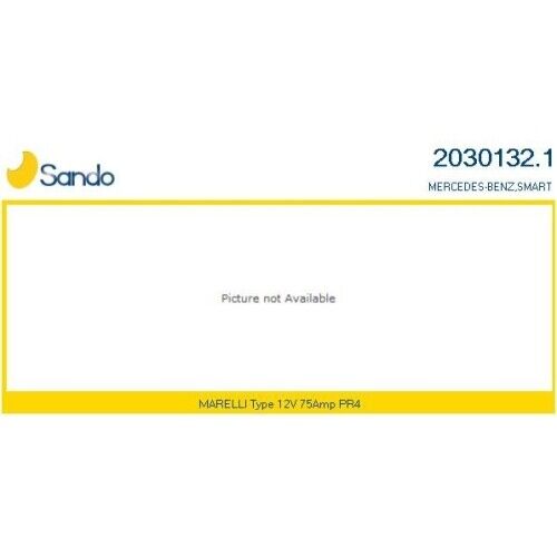 Alternatore Sando 2030132.1 per Mercedes Benz Mercedes Benz Mercedes Benz Smart
