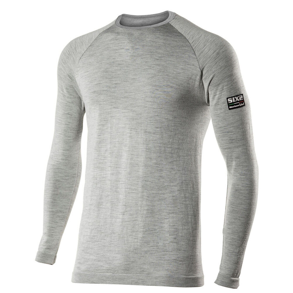 MAGLIA MANICHE LUNGHE TECNICA TERMICA SOTTOTUTA SIXS SIX2 TS2 MERINOS TG L/XL