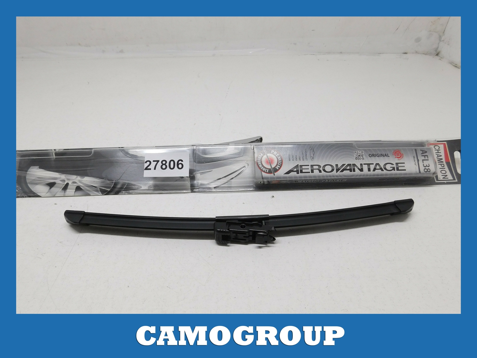 SPAZZOLA TERGICRISTALLO ANTERIORE FRONT WIPER BLADE CHAMPION 380MM AUDI Q7