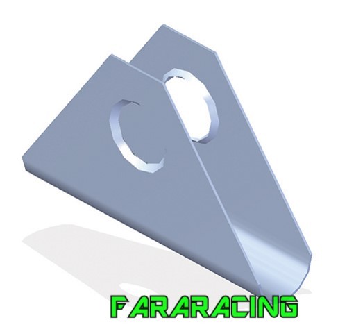 SPARCO 00798SP1 KIT GUSSET UNIVERSALE PER CROCE ARCO O TETTO