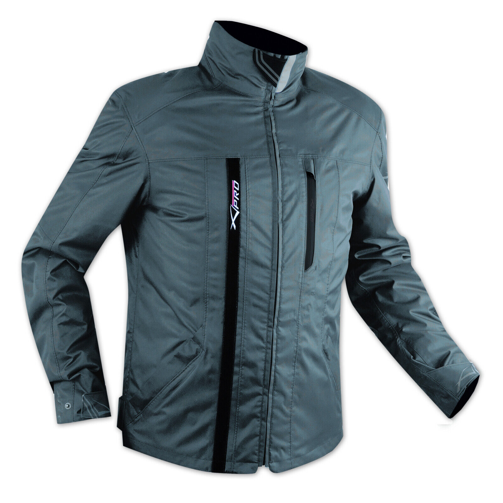 Textile Waterproof CE Armour Thermal Jacket Motorcycle Scooter  Dark-Blue S