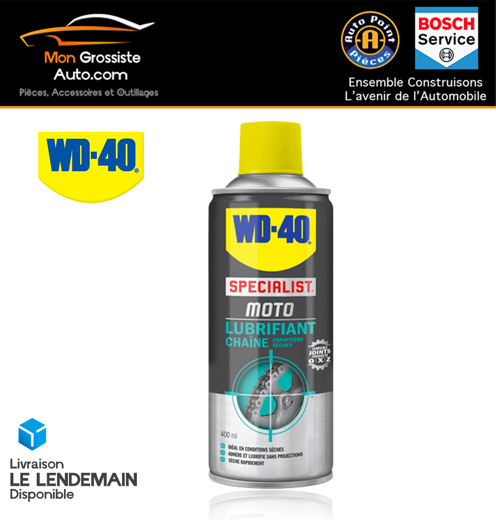 WD-40 Lubrificante Catena Condizioni Secche Motocicletta 400 ML