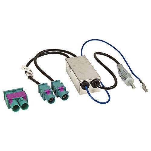 tomzz Audio 1503-009 Adattatore per antenna diversità Fakra doppio con (I8r)