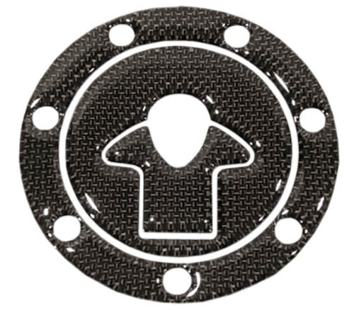 Adhesive Tank FUEL PETROL CAP Decal FIBER LOOK Kawasaki Motorbike Carbon