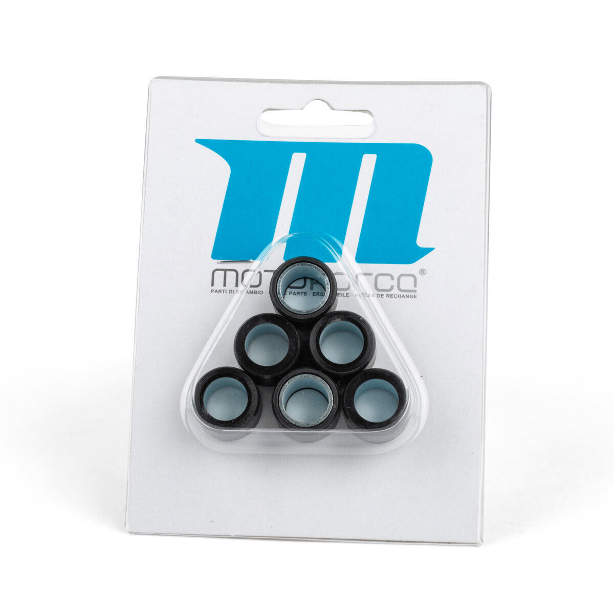 KIT 6 RULLI VARIATORE MISURA 17 X 12 MM PESO 4,0 GR