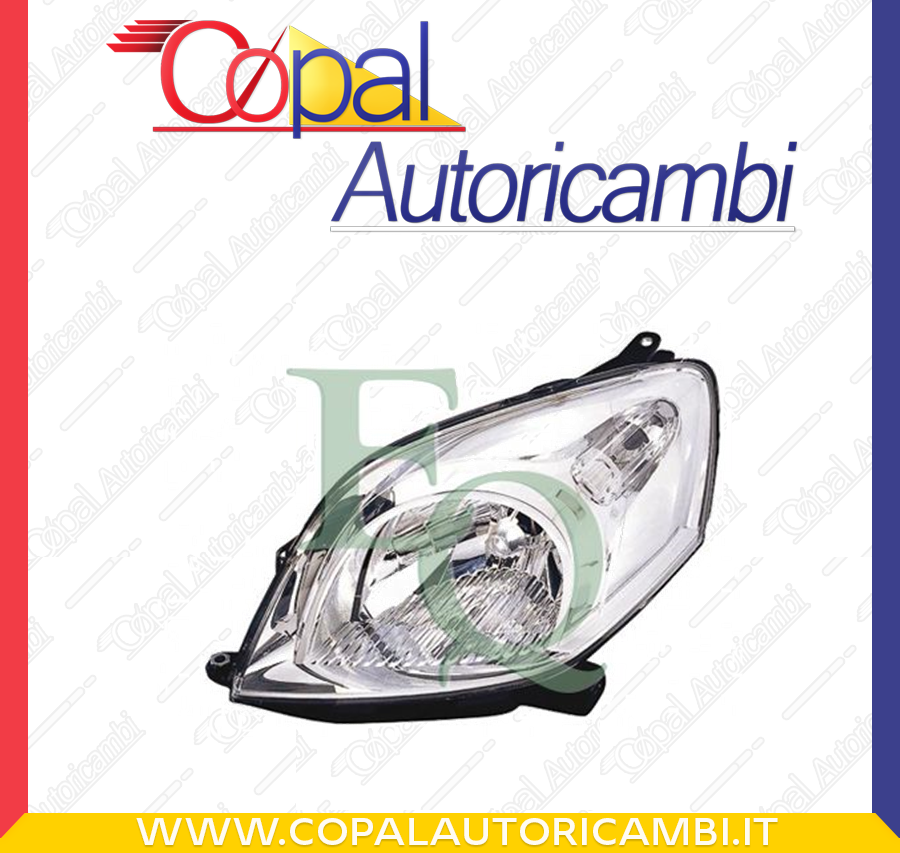 Faro principale EQUAL QUALITY PP1150D per FIAT