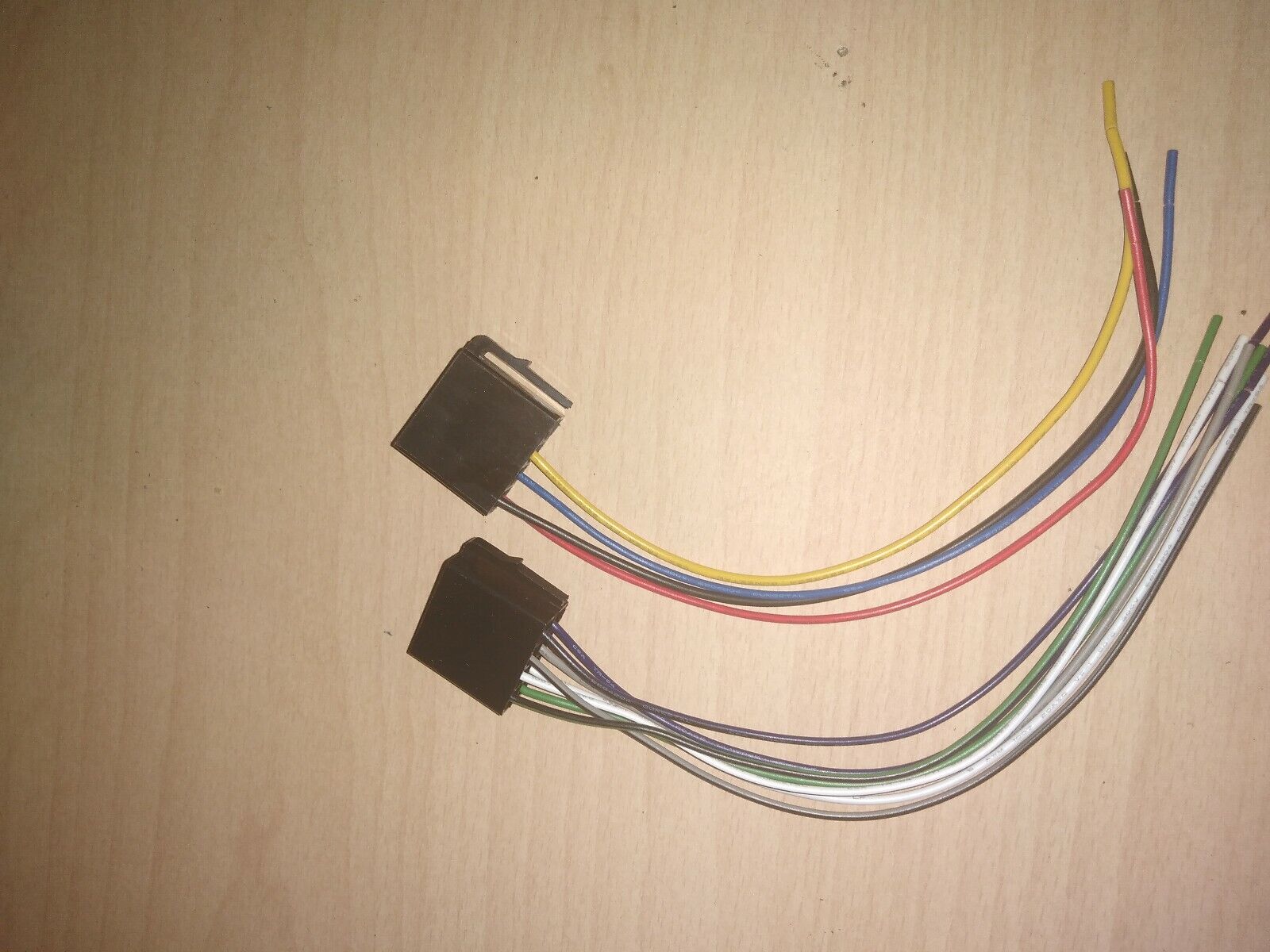 5 copie connettori ISO autoradio