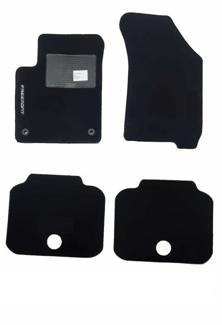 Tappetini auto in moquette su misura 2 fix per FREEMONT 2011>