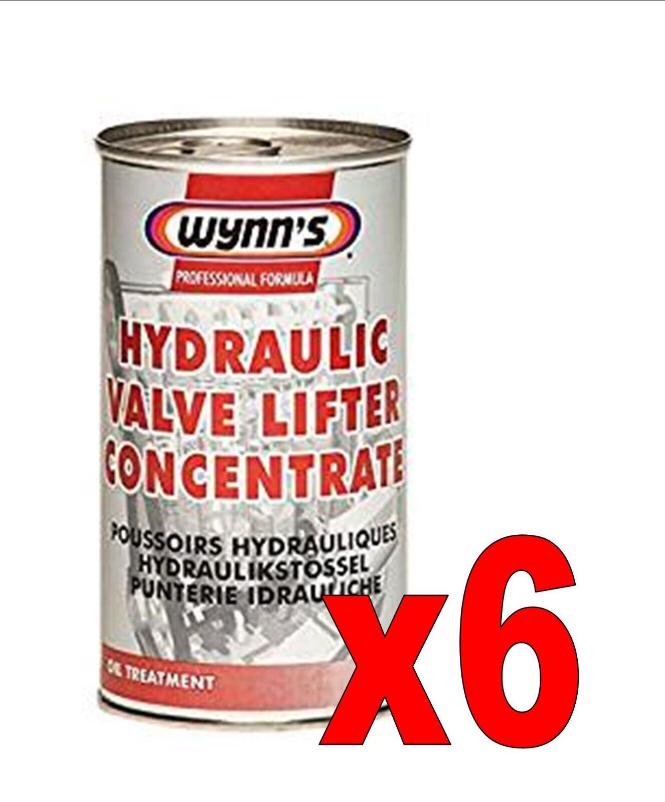 N. 6 flaconi WYNN'S HYDRAULIC VALVE LIFTER CONCENTRATE ML. 325