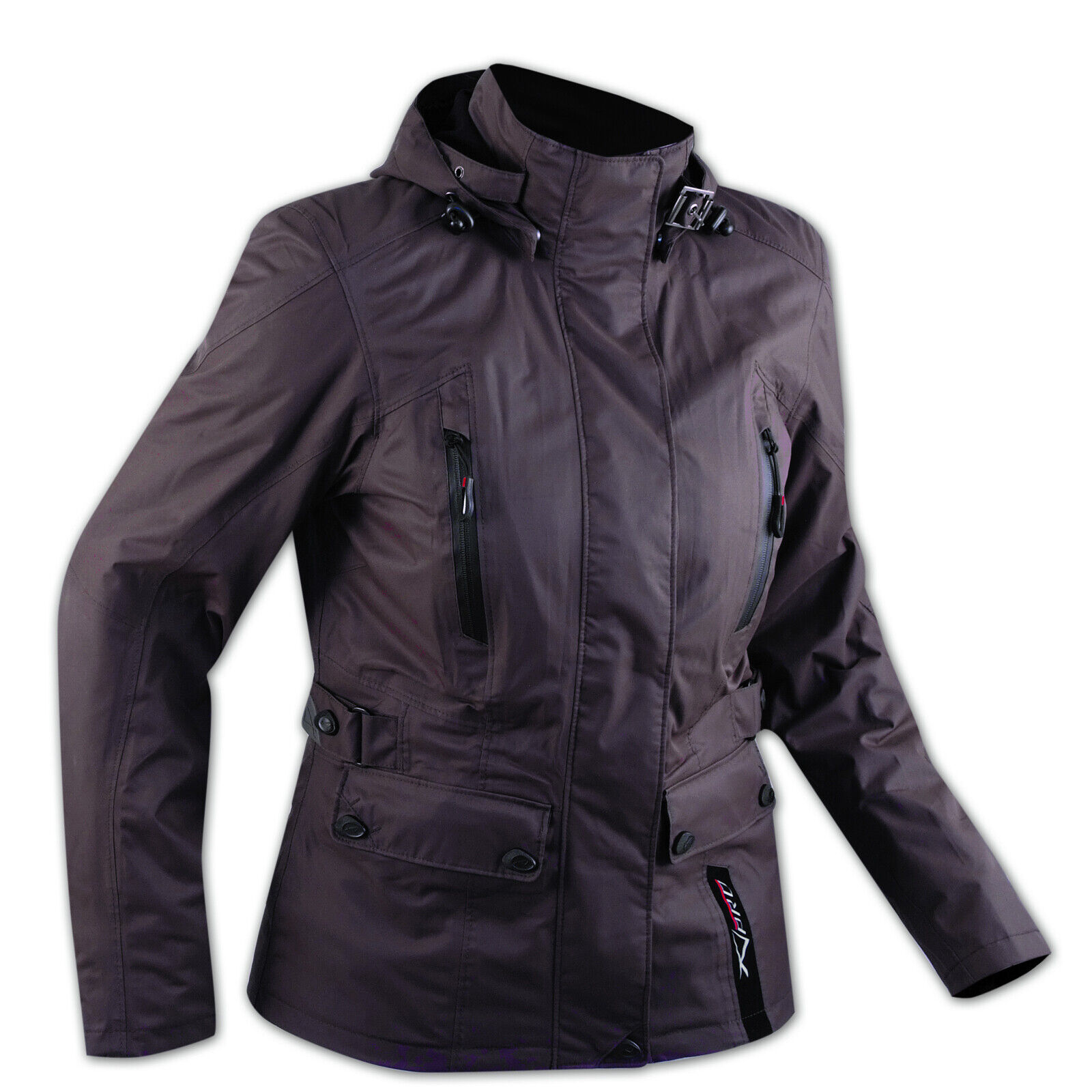 CE Armour City Scooter Ladies Motorcycle Touring Motorbike Jacket Brown XL