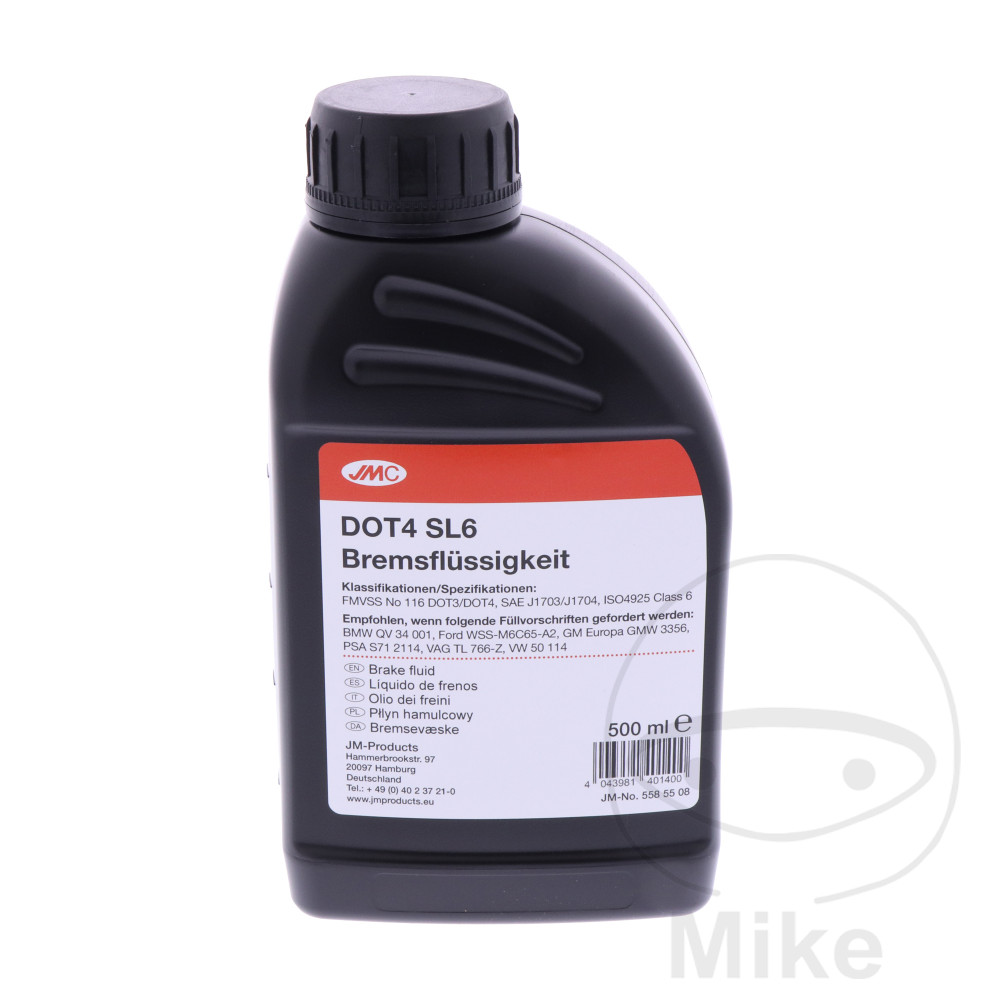 JMC Liquido dei freni DOT4 SL6 0.5L