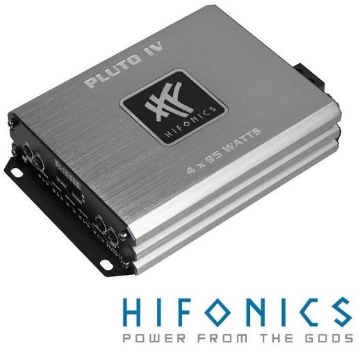 Hifonics PLUTO4 Micro amplificatore digitale a 4 canali classe D 95W X4 -  - Hif