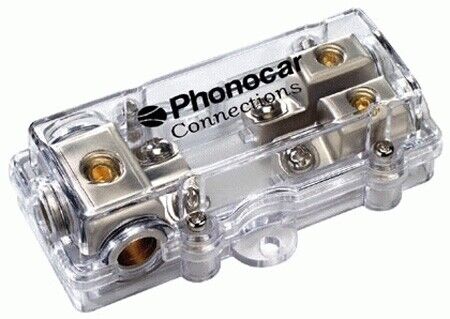 DISTRIBUTORE PORTAFUSIBILE 2 VIE AFC LAMA AUTO IMPIANTO Cavo 3x25 mm² PHONOCAR