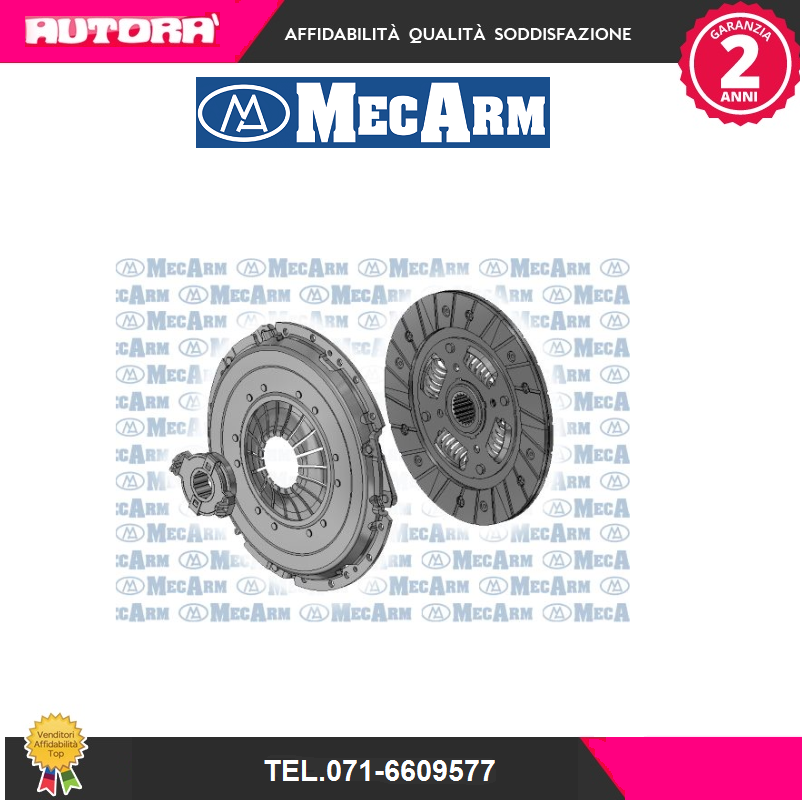 MK9401 Kit frizione adatto a Fiat 750-903cc (MARCA MECARM)..