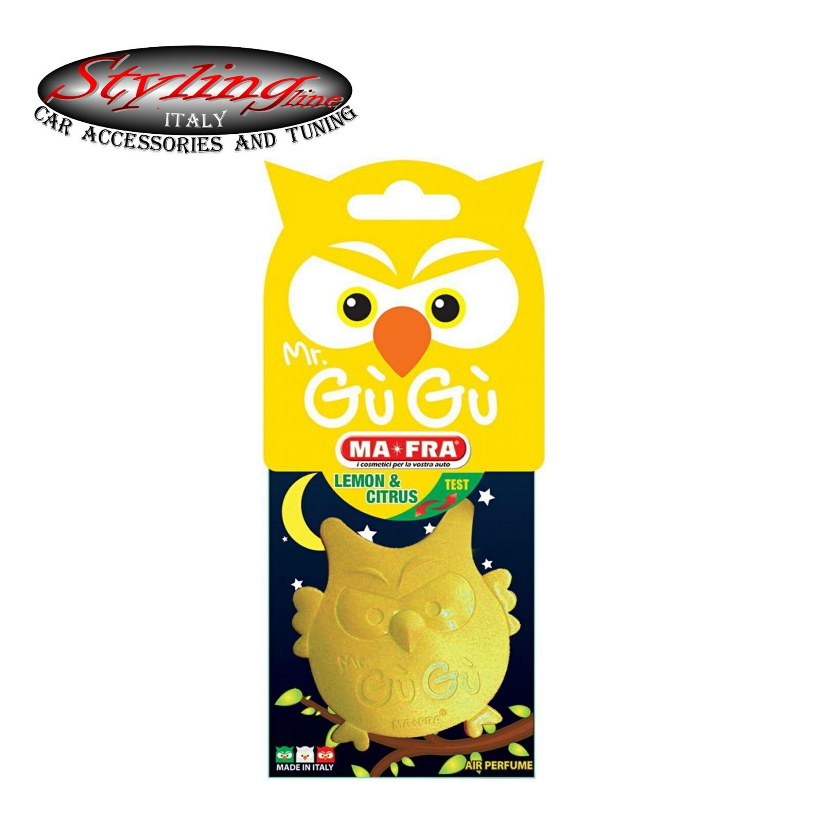 Ma-Fra SCIMZAZEN ' morbido scimmietta profumato VANIGLIA  colore GIALLO