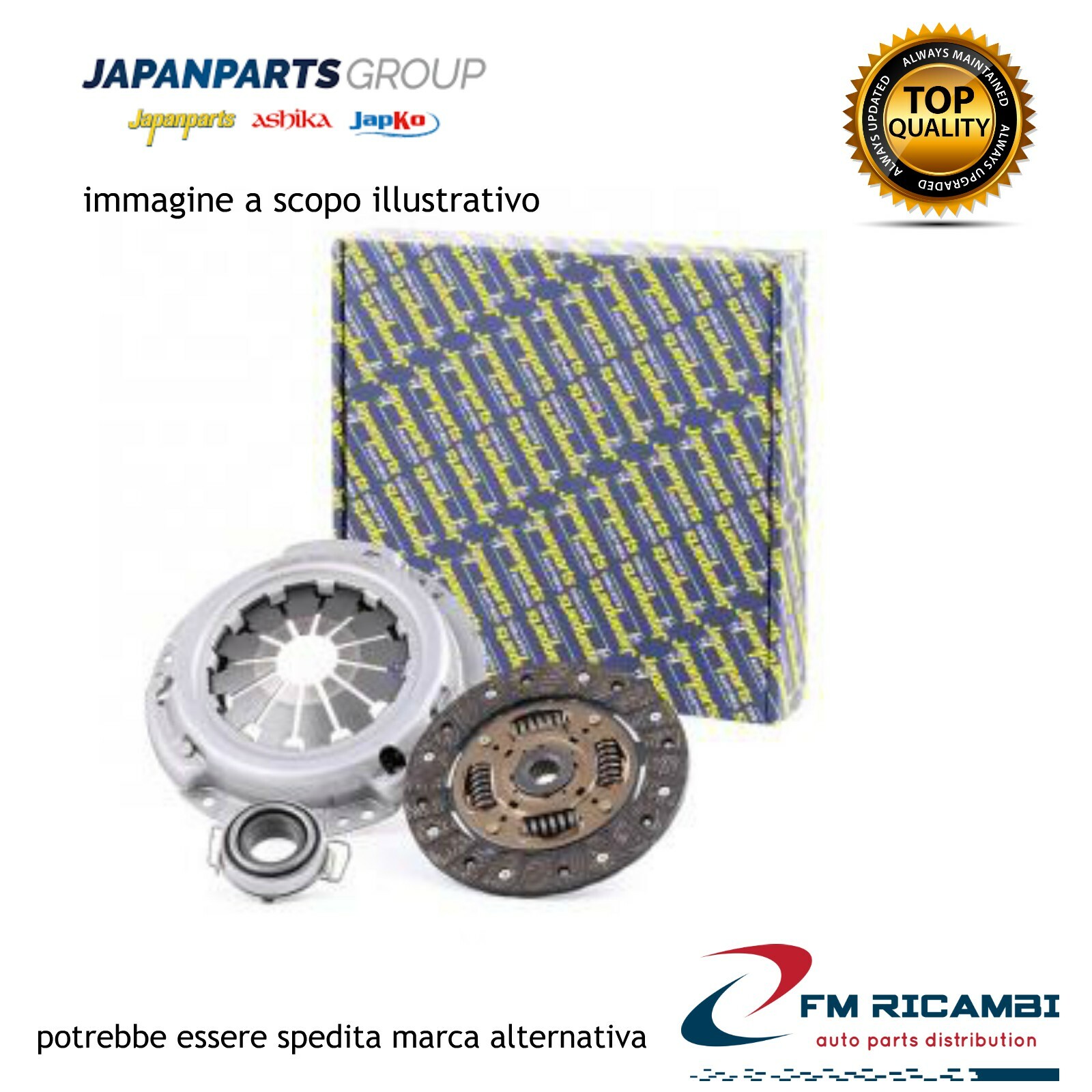 KF-1019 JAPANPARTS Kit frizione NISSAN PATROL GR II Wagon (Y61) 3.0 D