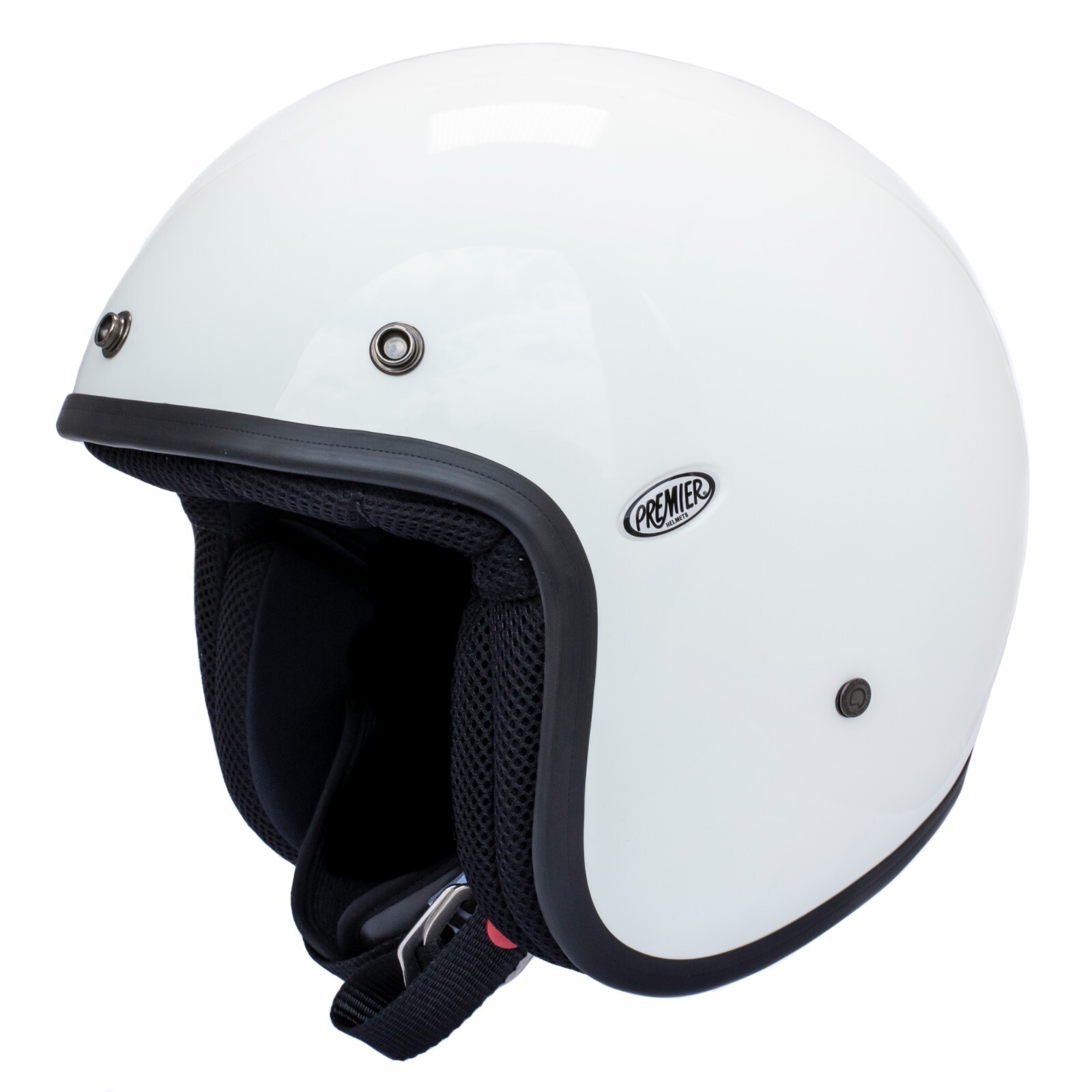 Casco Casque Helm Helmet PREMIER JET CLASSIC U8 BIANCO taglia L