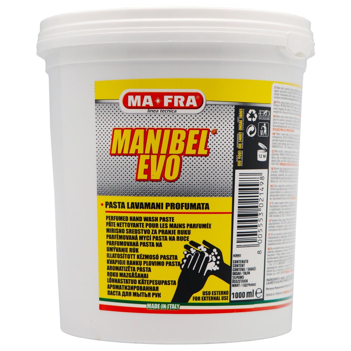 MANIBEL PASTA LAVAMANI EVO MAFRA  1000mL