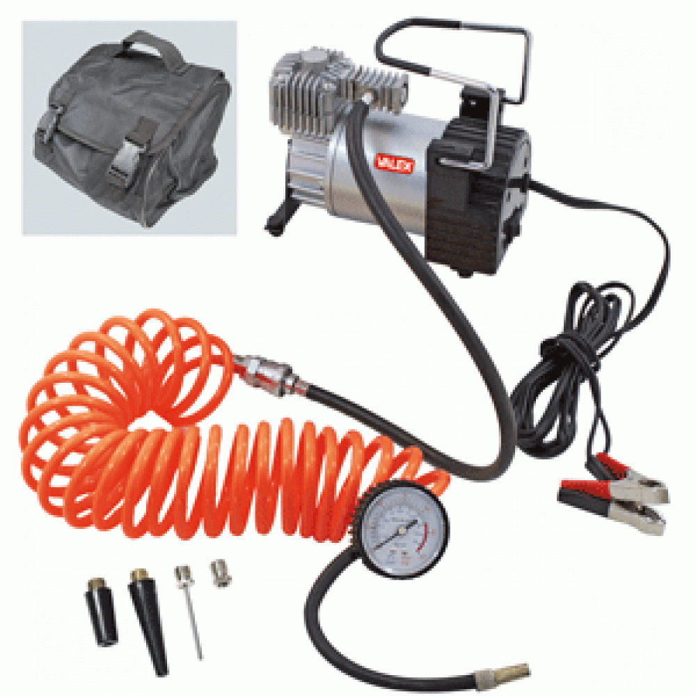 Minicompressore 12V 8bar Valex MET31 con accessori   -  1551564