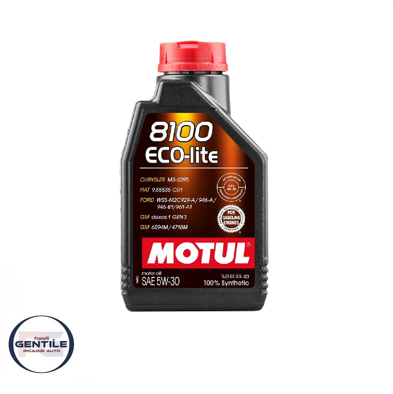 1LT OLIO MOTORE MOTUL 8100 ECO-lite 5W-30 100% SINTETICO DEXOS 1 GEN 3