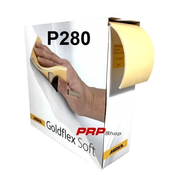 mirka - ABRASIVO - ROTOLI - MIRKA ROTOLO GOLDFLEX SOFT MIRKA P280 115X125