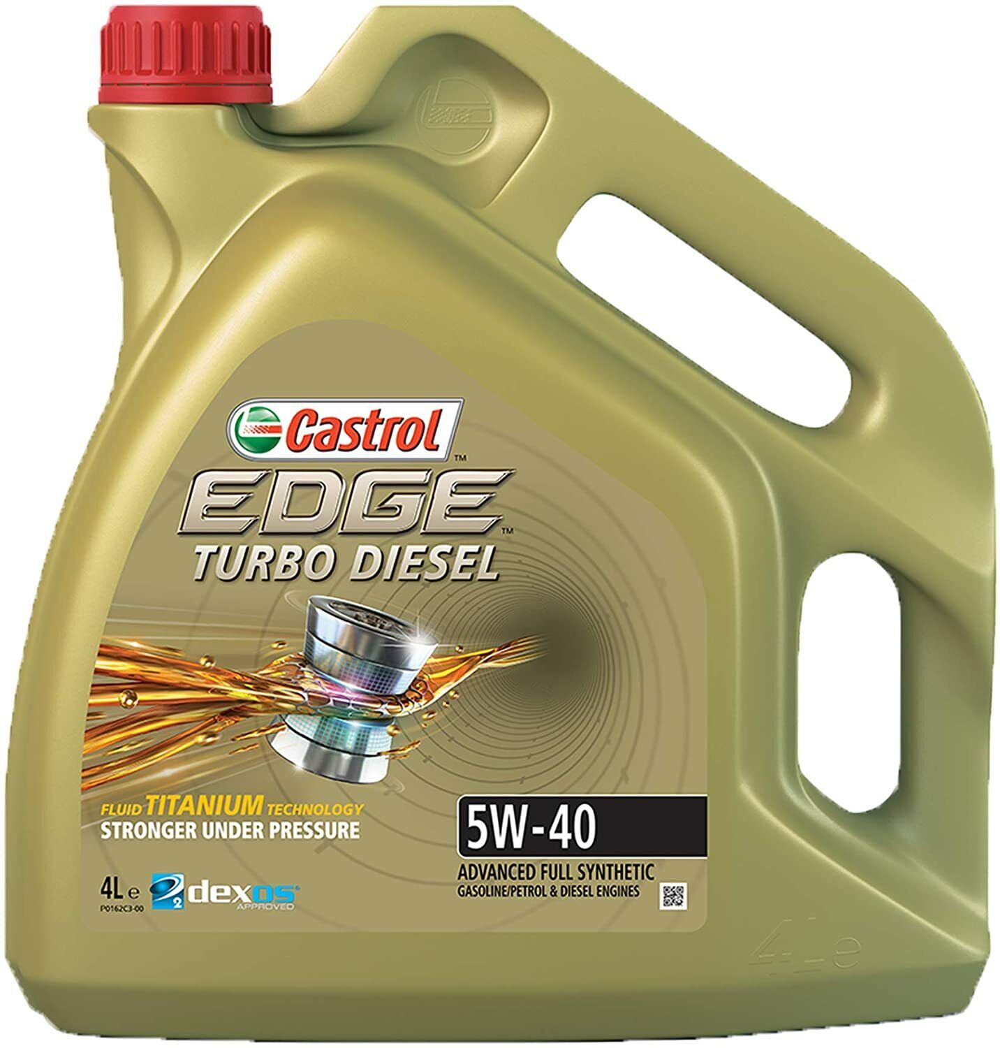 OLIO MOTORE CASTROL EDGE 5W40 TITANIUM FST TURBO DIESEL SINTETICO da 4 LT 505.01