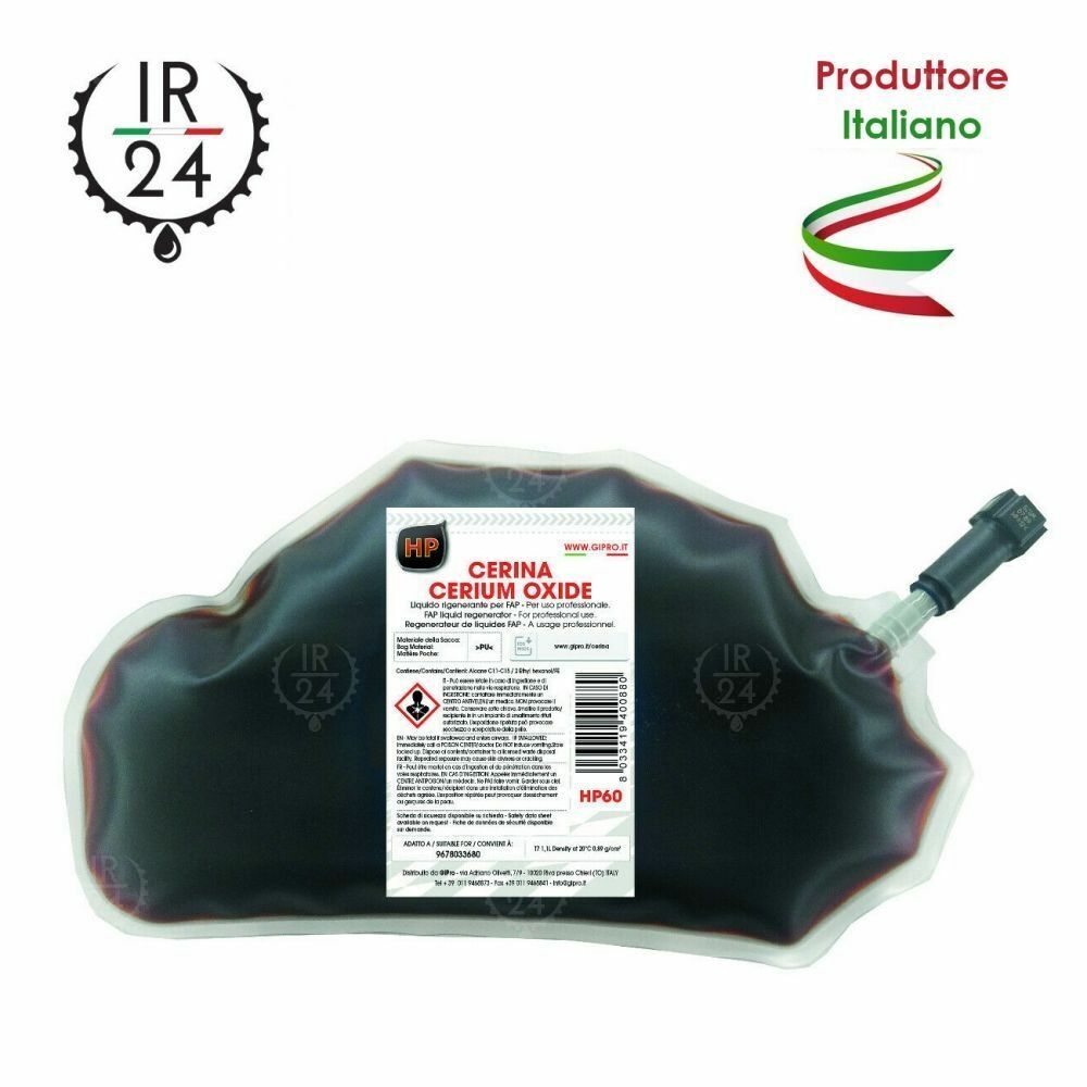 CERINA SACCA ADDITIVO Lt 1,1 PER CITROEN C3 C4 PEUGEOT 207 208 301 2008 - 967803