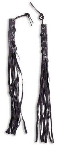 Leather Lever Covers Fringe Lacing Motorcycle Motorbike Bikers Cruiser Quality
