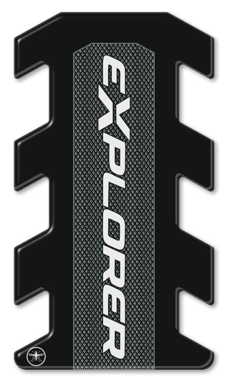 ADESIVI/STICKERS PARASERBATOIO compatibile per MOTO TRIUMPH TIGER EXPLORER 1200