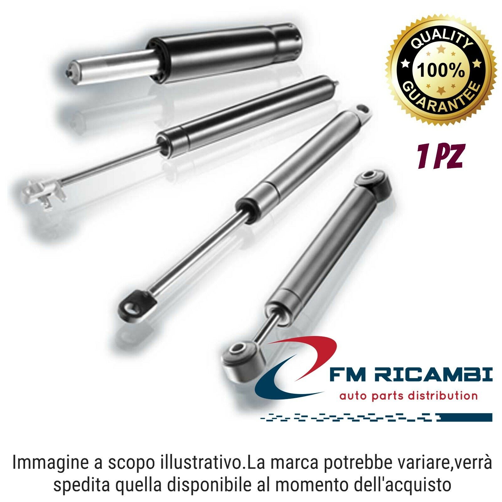 MG36151 EQUAL QUALITY MOLLA A GAS PORTELLONE POST PORTA MOD. 86>90 TIPO ATTACCO