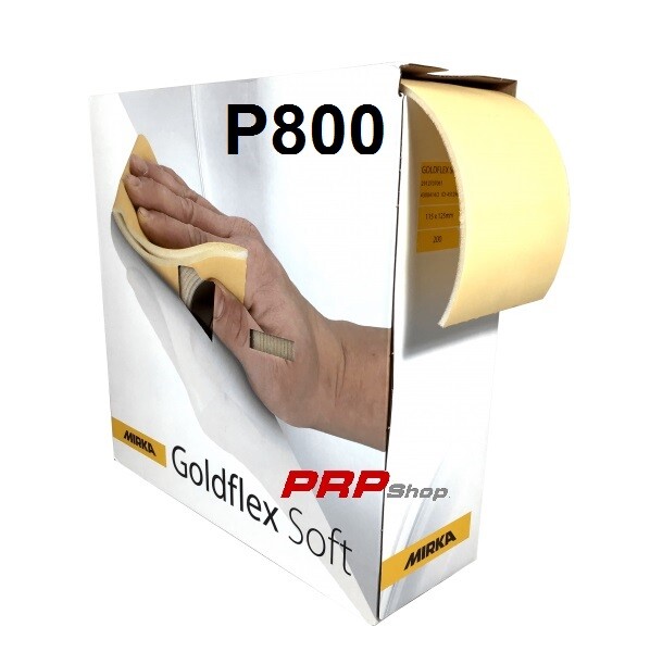 mirka - ABRASIVO - ROTOLI - MIRKA ROTOLO GOLDFLEX SOFT MIRKA P800 115X125