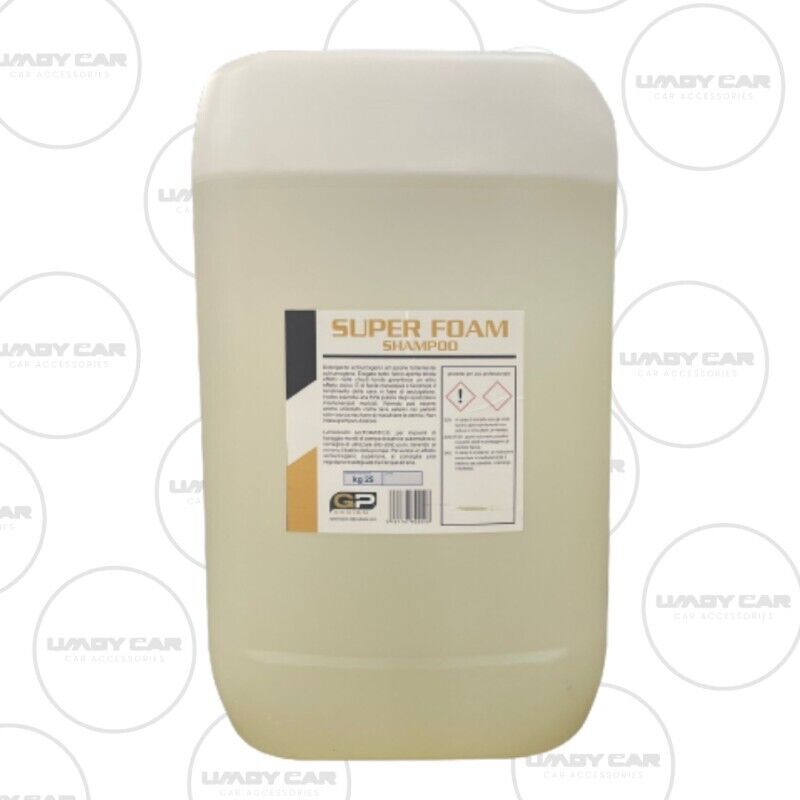 25 KG SHAMPOO FOAM SHAMPOO SCHIUMOGENO FOAMY LAVAGGIO AUTO CAMION FURGONE MOTO