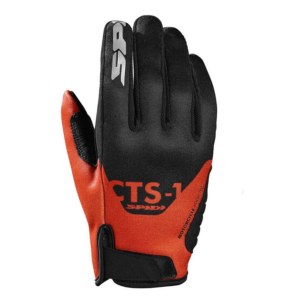GUANTO GLOVE IN TESSUTO ELASTICIZZATO CTS-1 NERO ARANCIO SPIDI SIZE XL