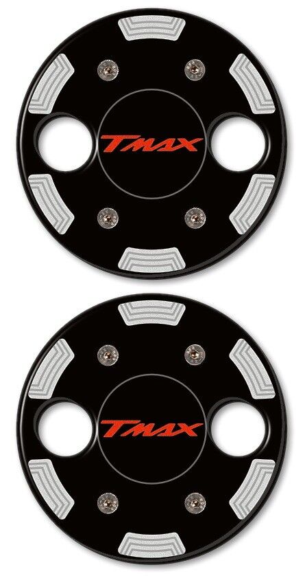 2 ADESIVI  3D PROTEZIONE CARTER TMAX 500-530 compatibli VARIATORE YAMAHA T MAX