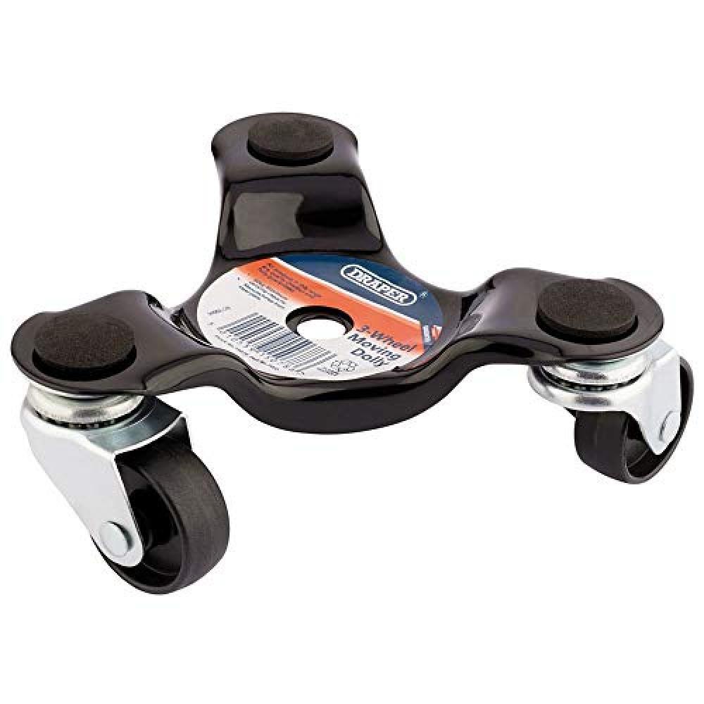 (TG. n/a) Draper 15078 3 Wheel Dolly 60 kg capacit  - NUOVO