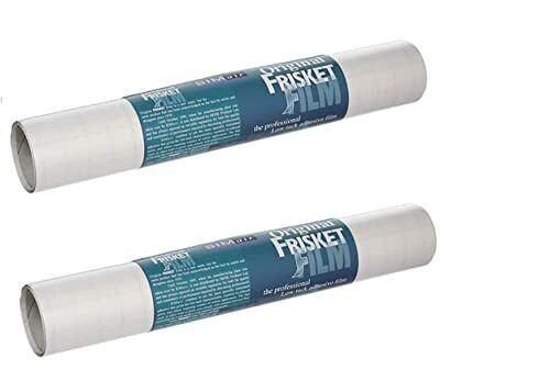 SIMair 2 Rotoli 25,4 cm x 3,66 m Film Frisket per mascheratura Low Tac (X3q)