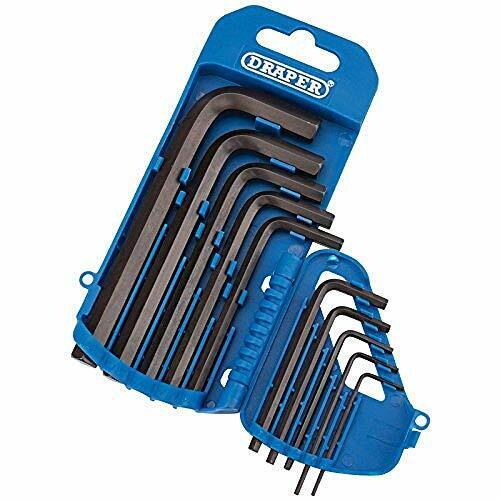 Draper, 33688, Strumenti 33688 Imperial Hexagon tasto Set (10 pezzi) (O1K)