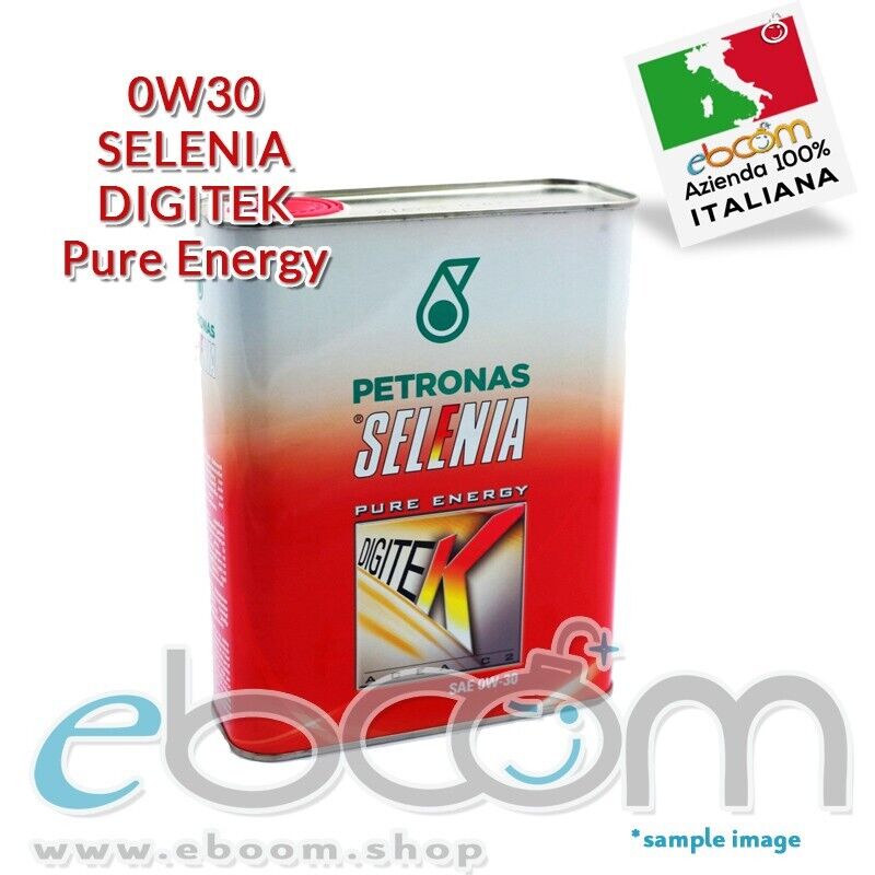 SELENIA PETRONAS 0W30 Olio motore Auto Pure Energy Sintetico motori Benzina C2 E
