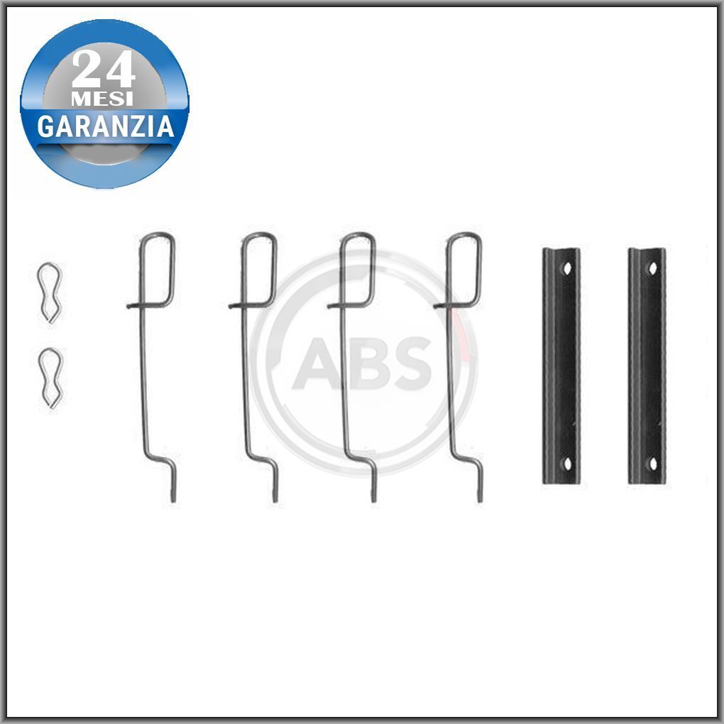 KIT ACCESSORI PASTIGLIA FRENO A.B.S. PER PEUGEOT 309 II PEUGEOT 505 PEUGEOT 405