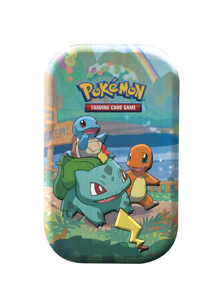 Pokemon Celebrations Mini Tin da Collezione Kanto Starter: Bulbasaur, Charmen...