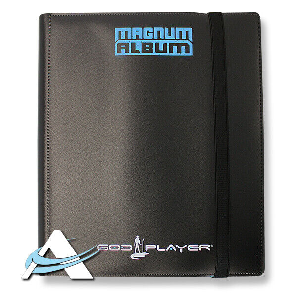 GOD PLAYER MAGNUM ALBUM • Portfolio Raccoglitore 360 Carte YUGIOH Pokémon NERO