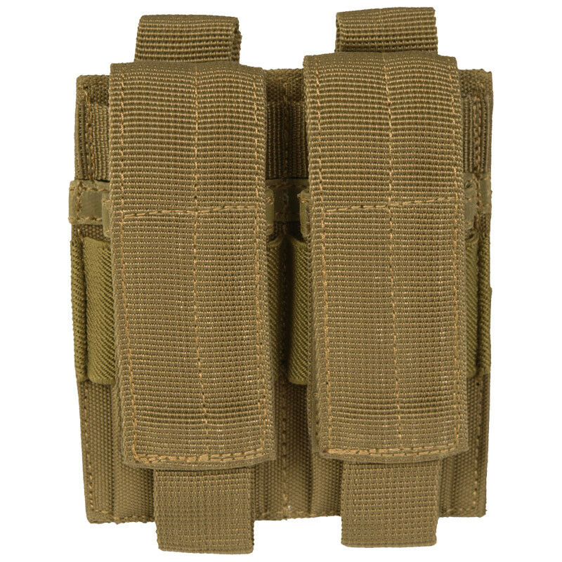 Tattica Doppio Pistola Magazine Munizioni Sacchetto Molle Sistema Airsoft Tessit