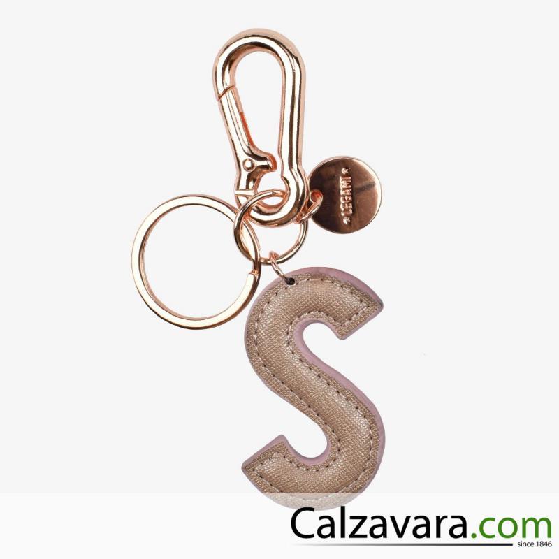 LEGAMI Portachiavi  Con Iniziale - Key Ring My Initial - S - Rosa Pink
