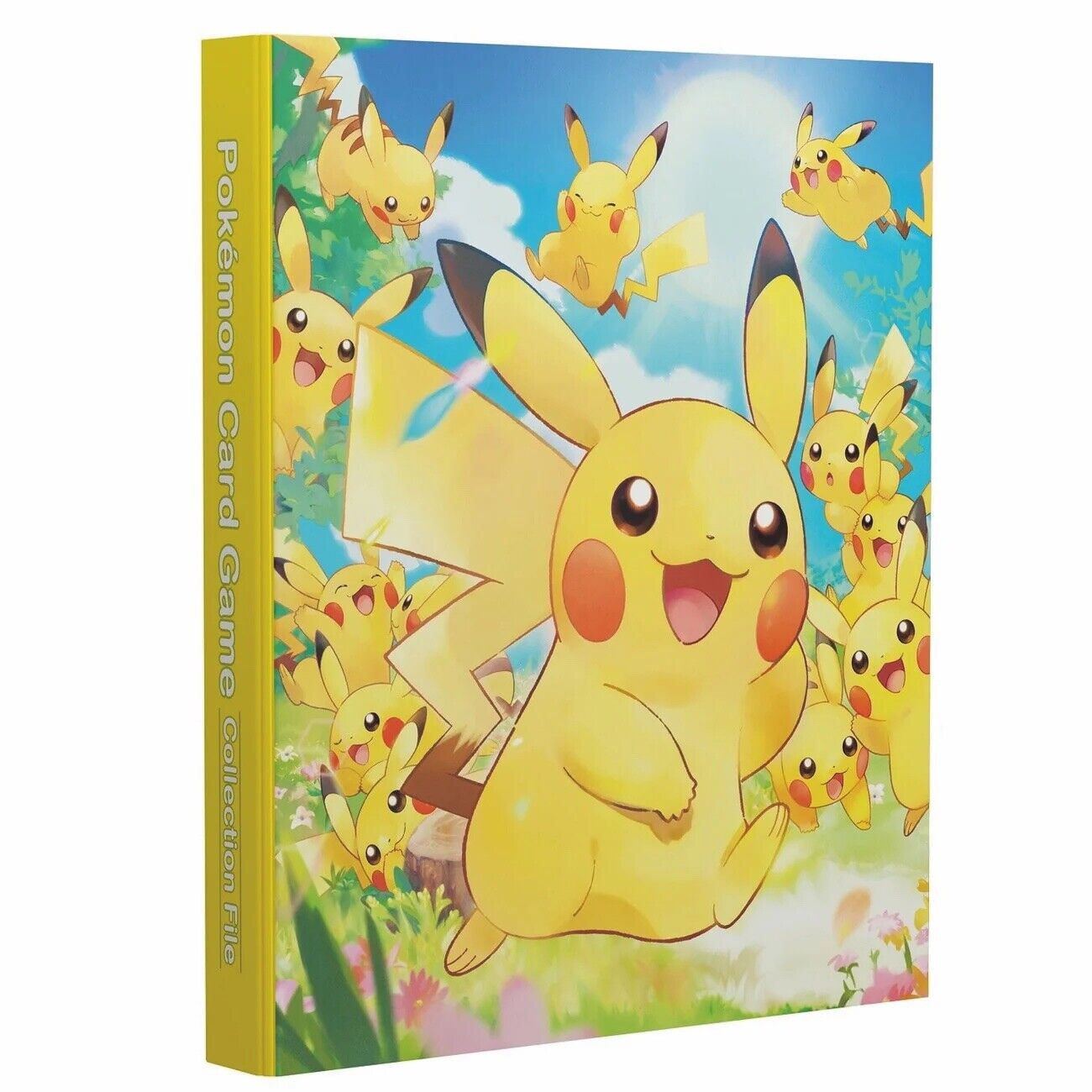 Pokemon Album grande a 4 anelli con pagine Pikachu Assembly (JP)